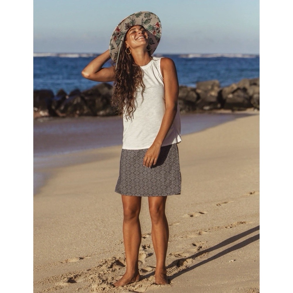 RipSkirt Hawaii Black Pearl Batik Wrap XXL Length 2 Beach Adjustable‎ Beach